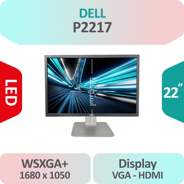 مانیتور استوک Dell P2217 سایز 22 اینچ +WSXGA
