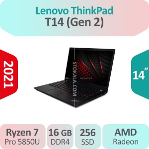 لپ تاپ استوک Lenovo ThinkPad T14 (Gen 2) Ryzen 7