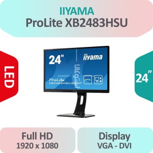 مانیتور استوک iiyama ProLite XB2483HSU سایز 24 اینچ