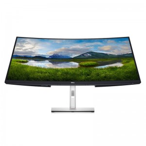 مانیتور استوک Dell P3421W سایز 34 اینچ 4K  IPS پنل خمیده Curved