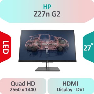 مانیتور استوک HP Z27n G2 سایز 27 اینچ IPS