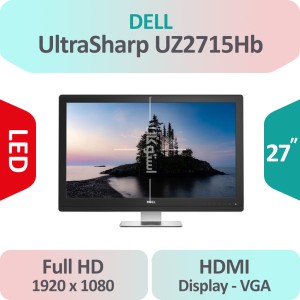 مانیتور استوک Dell UltraSharp UZ2715Hb سایز 27 اینچ PLS