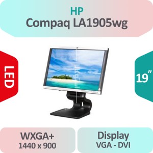 مانیتور استوک HP Compaq LA1905wg سایز 19 اینچ HD
