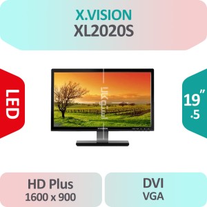 مانیتور استوک X.Vision XL2020S سایز 20 اینچ کیفیت تصویر +HD
