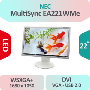 مانیتور استوک NEC EA221WMe سایز 22 اینچ