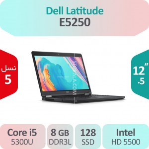 لپ تاپ استوک Dell Latitude E5250 i5
