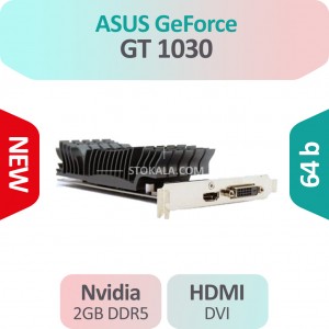 کارت گرافیک Asus مدل GeForce GT1030 ظرفیت 2GB پنل کوتاه