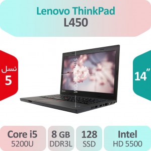 لپ تاپ استوک Lenovo Thinkpad L450 i5