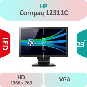 مانیتور استوک HP Compaq L2311C سایز 23 اینچ