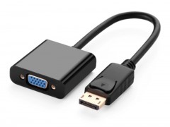 مشخصات مبدل DisplayPort به VGA کیفیت Full HD و طول 14 سانتی متر