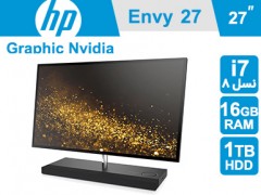 برسی قیمت و خرید آل این وان کارکرده HP ENVY 27 پردازنده i7 8700T گرافیک NVIDIA GTX 1050 4GB