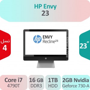 آل این وان HP ENVY 23 پردازنده i7 4790T گرافیک Nvidia Geforce 730-A 2GB