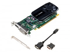 اطلاعات ظاهری کارت گرافیک NVIDIA مدل Quadro K620 ظرفیت 2GB پنل کوتاه