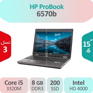 لپ تاپ استوک HP ProBook 6570b i5 نسل سه