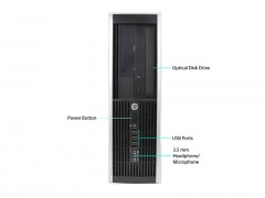 خرید کیس دست دوم  HP Compaq Elite 8300 / 6300 پردازنده i3 نسل 3 سایز مینی