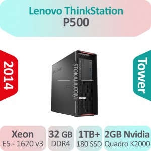 کیس استوک Lenovo ThinkStation P500 سرور رندرینگ