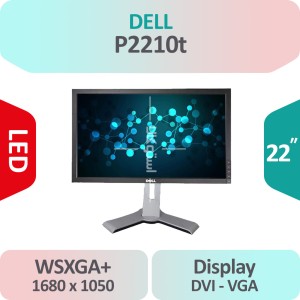 مانیتور استوک Dell P2210t سایز 22 اینچ