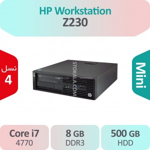 کیس استوک HP Workstation Z230 i7 گرافیک 2GB سایز مینی