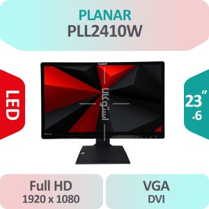 مانیتور استوک PLANAR PLL2410W سایز 24 اینچ