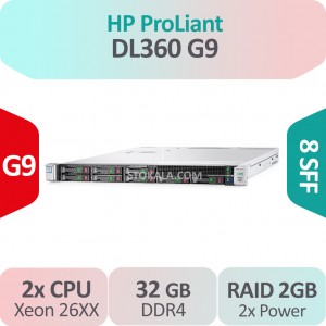 سرور استوک HP DL360 G9