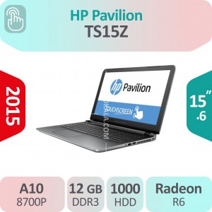 لپ تاپ استوک HP Pavilion TS15Z پردازنده A10 لمسی