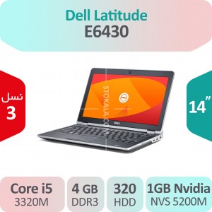 لپ تاپ استوک Dell Latitude E6430 i5 گرافیک Nvidia