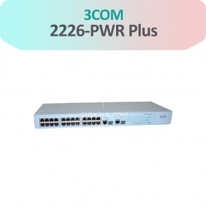 سوییچ شبکه کارکرده 3Com 2226-PWR Plus - 24 ports
