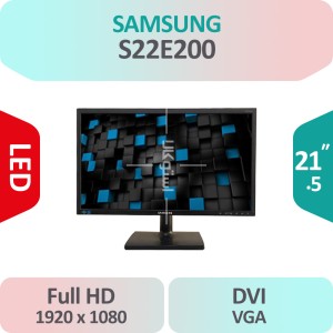 مانیتور استوک Samsung S22E200 سایز 21.5 اینچ Full HD