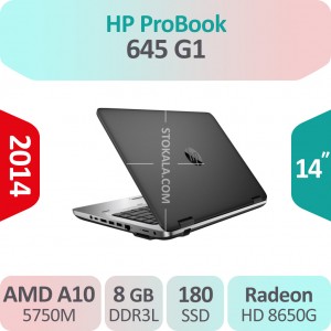 لپ تاپ استوک HP ProBook 645 G1  پردازنده A10