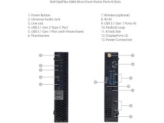قیمت و خرید کیس کارکرده Dell OptiPlex 5060 AMD سایز اولترا مینی