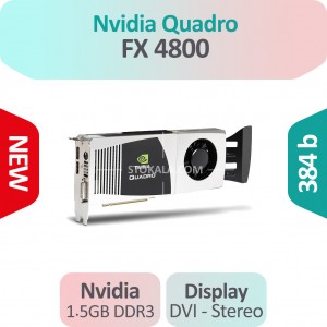 کارت گرافیک استوک NVIDIA مدل Quadro FX4800 ظرفیت 1.5GB