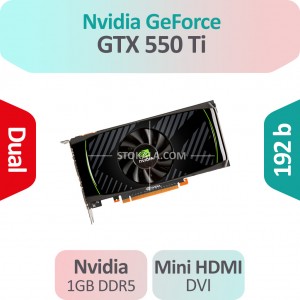 کارت گرافیک NVIDIA مدل GeForce GTX 550 Ti ظرفیت 1GB