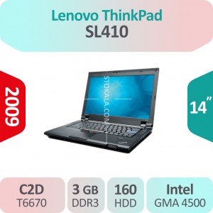 لپ تاپ استوک Lenovo Thinkpad SL410 پردازنده 2هسته ای