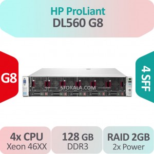 سرور استوک HP ProLiant DL560 G8