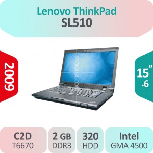 لپ تاپ استوک Lenovo Thinkpad SL510 پردازنده Core2Duo