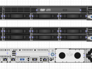 سرور استوک HP ProLiant DL360 G7 کانفیگ B