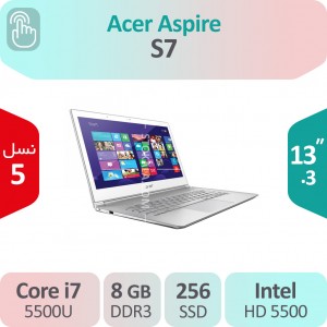 لپ تاپ استوک Acer Aspire S7 i7 لمسی