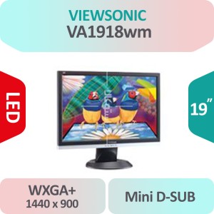 مانیتور استوک Viewsonic VA1918wm سایز 19 اینچ