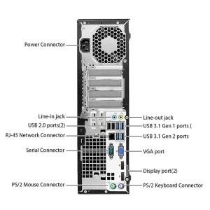 کیس استوک HP EliteDesk 705 G3 پردازنده AMD سایز مینی
