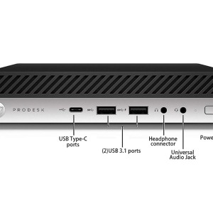 کیس استوک HP Elitedesk 800/600 G3 i7 سایز Tiny