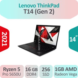 لپ تاپ استوک Lenovo ThinkPad T14 (Gen 2) Ryzen 5