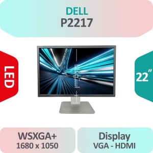 مانیتور استوک Dell P2217 سایز 22 اینچ +WSXGA