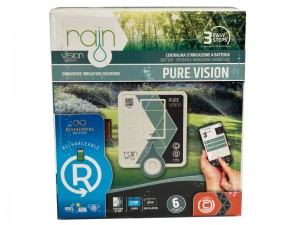 کنترلر آبیاری 4 ایستگاهه مدل pure vision ساخت رین ایتالیا