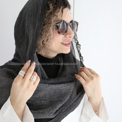 شال نخی وارداتی مدل گیپور