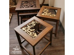 میز عسلی کالیگرافی