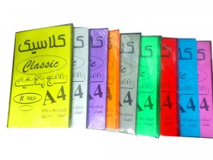 طلق کلاسیک سایز  A4 بسته 100 عددی