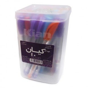 خودکار کیان رنگی بسته 50 عددی