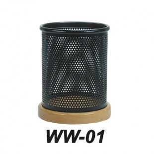 جاقلمی چوب فلز خودرنگ مشکی مدل  WW-01