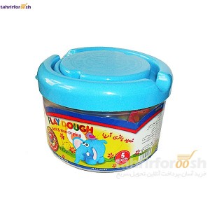 خمیر بازی 5 رنگ سطلی آریا