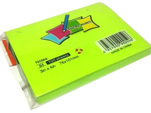 پست ایت پنج رنگ 100 برگی 10×7.5  سانتیمتر